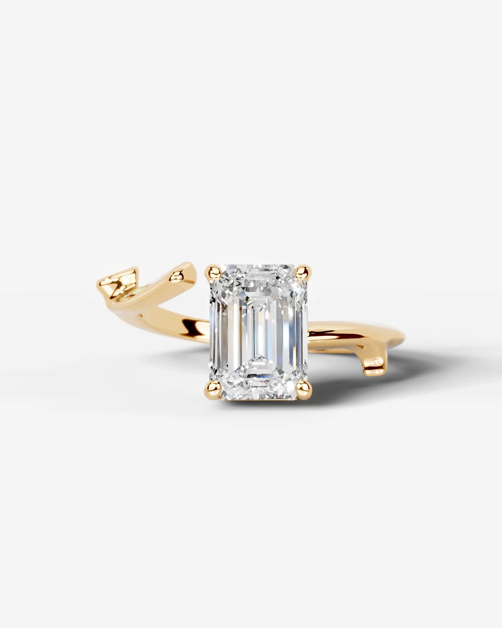 Marquise Solitaire With Tulip Prongs Lab Grown Diamond Engagement Ring